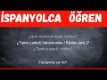 İSPANYOLCA ÖĞRENMEK aprender turco español