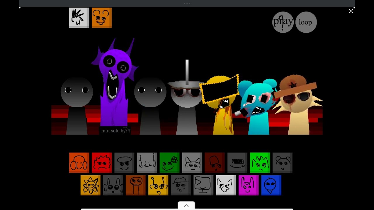 It's way too loud -[{(sprunki 1669)}]