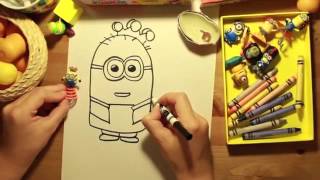 Minyon Nasıl Çizilir   How to Draw a Minion