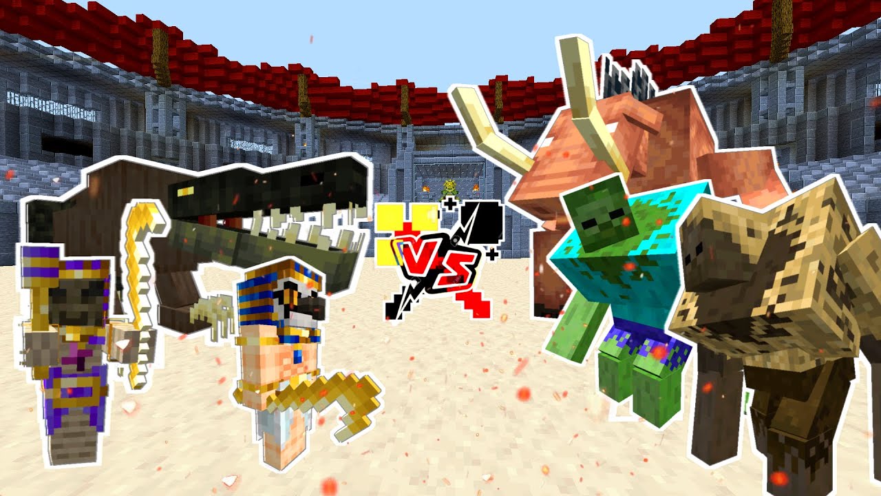 Ancient Mobs vs Mutant More+ | Minecraft Mob Battle in Arena - YouTube
