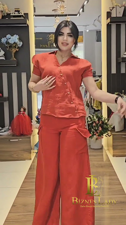 DEBLİ VE ZÖVQLÜ GEYİMİN ADRESİ... BİZNES LADY Masazır Yeni Bakı WhatsApp: 077 800 9121.