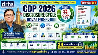 CDP 2026 Disclosure Cycle (Part 3) 5g3