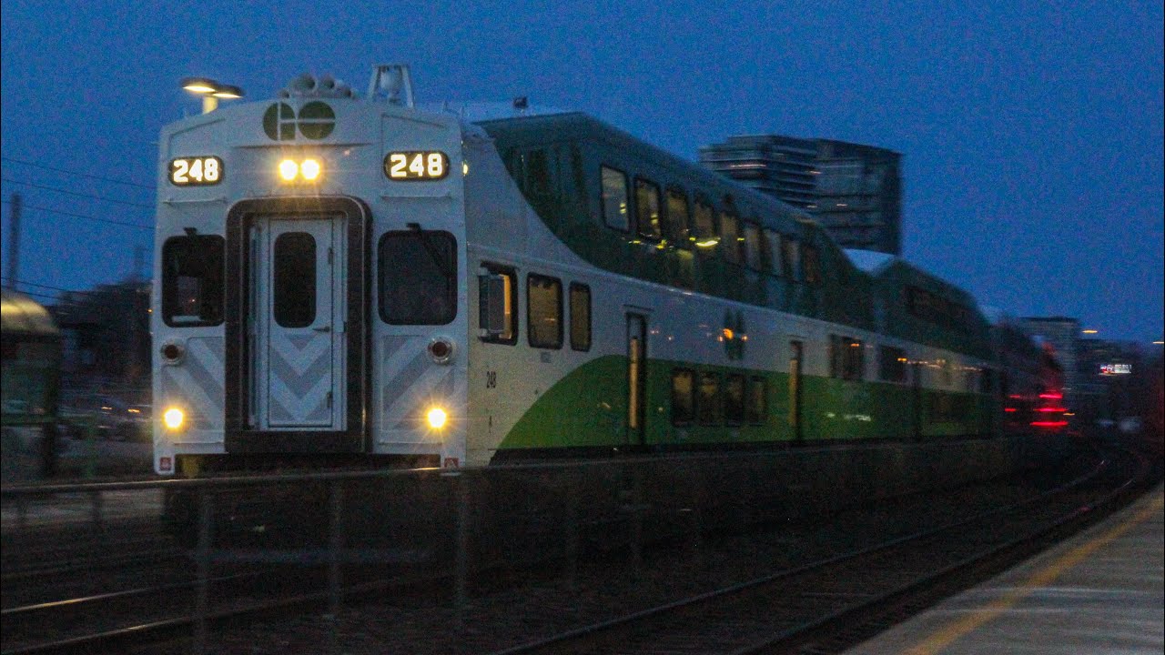 4K! 248 Is In Service! Railfanning At The Mimico Go Station - YouTube