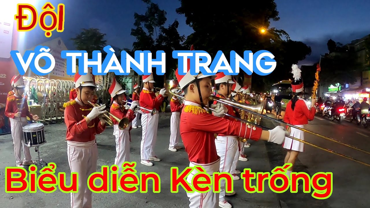 Biểu diễn Kèn trống siêu Cute |  Đội Võ Thành Trang | tại lễ hội mua sắm Hè 2022 Quận 11 | TPHCM