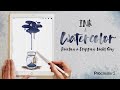 Ink and Watercolor Illustrations in Procreate 5: Painting a Dripping Night Sky