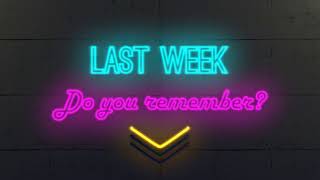 Kid Church Neon Video Slide Review of Last Week&#39;s Lesson