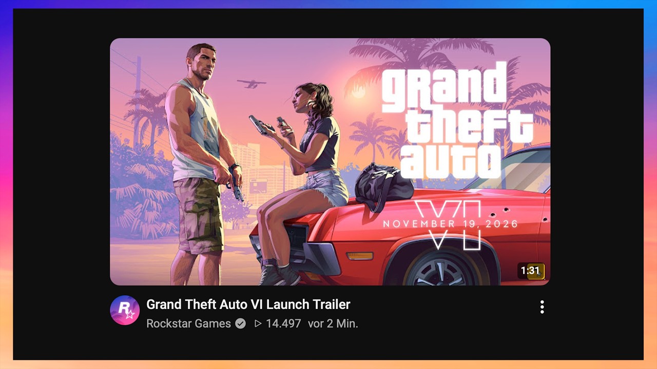 GTA 6 News: LAUNCH TRAILER IST DA! LIVE REACTION & ANALYSE!