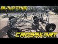 How to build A CROSSKART Part 4, Mounting the wheels & Steering