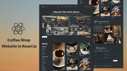 React JS - Build A Landing Page With React Js & TailwindCSS