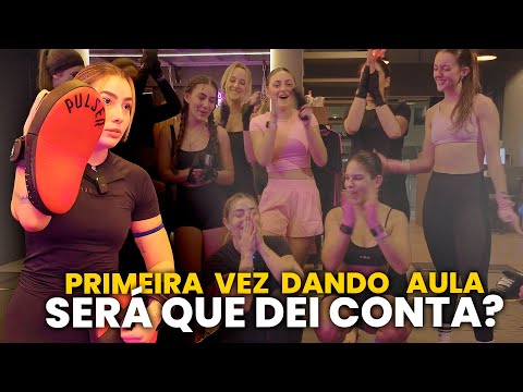 MY FIRST CLASS AS A COACH | Maria Vieira / Muay Thai / Self Defense