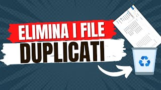 Stai perdendo spazio su disco? Come trovare e rimuovere i file duplicati