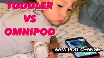 Site Change With a THREEnager! Ugh! #omnipod #type1diabetes