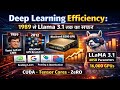 Deep Learning Efficiency का इतिहास: 1989 से Llama 3.1 तक का सफर