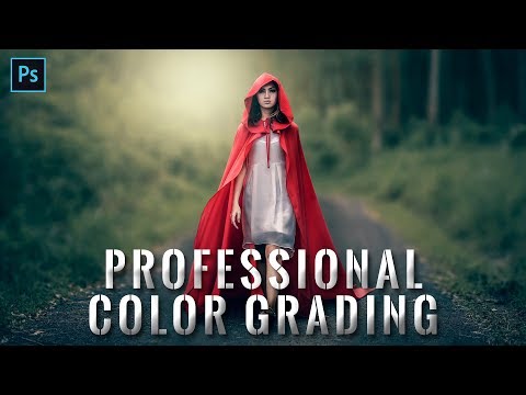 Photoshop Color Grading Effect - Cinematic Tone