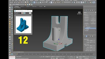 Create Realistic Industrial 3D Models in 3ds Max – Hard Surface Tutorial #12