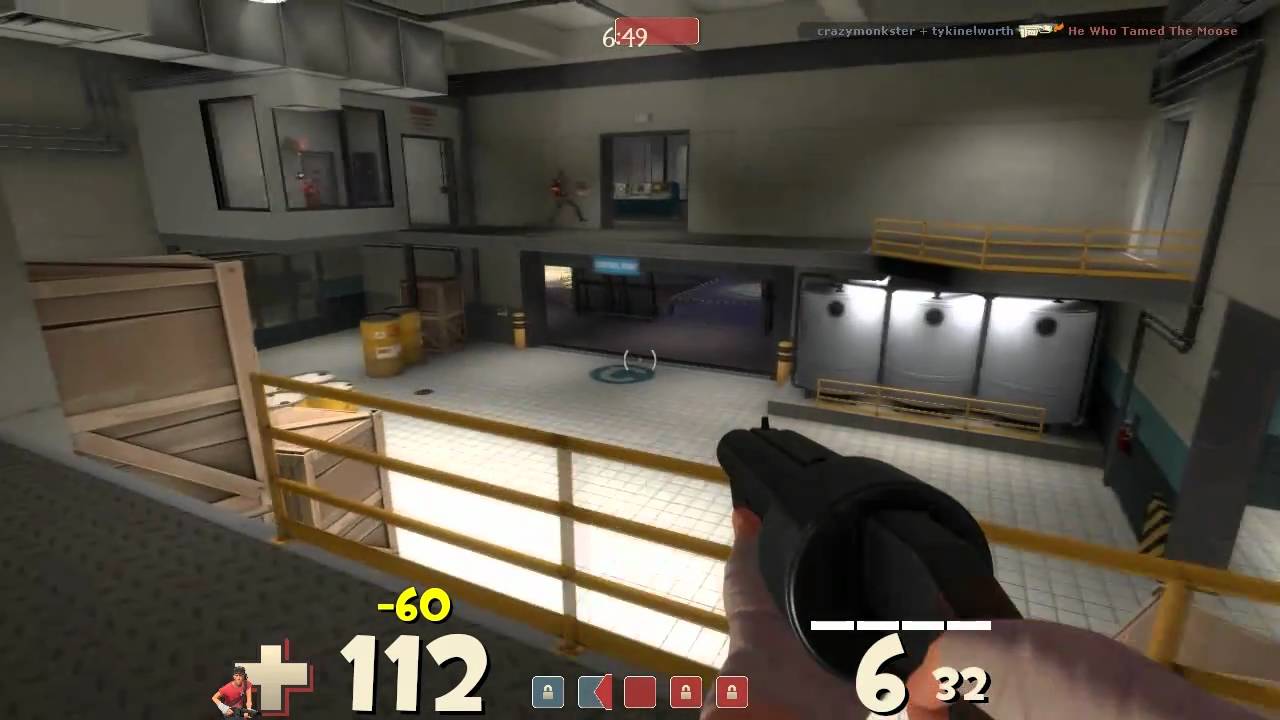 5Gorge Scout Gameplay: TF2 [Commentary] - Scout harass on a vaguely new map, that's barely new in the first place because its just Cp_Gorge as a push map!