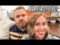 OUR FIRST LIVE! ANSWERING ALL YOUR QUESTIONS! COME HANG OUT WITH US