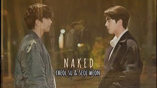Cheol su & Seol weon || Naked [Korean BL] FMV Resimi