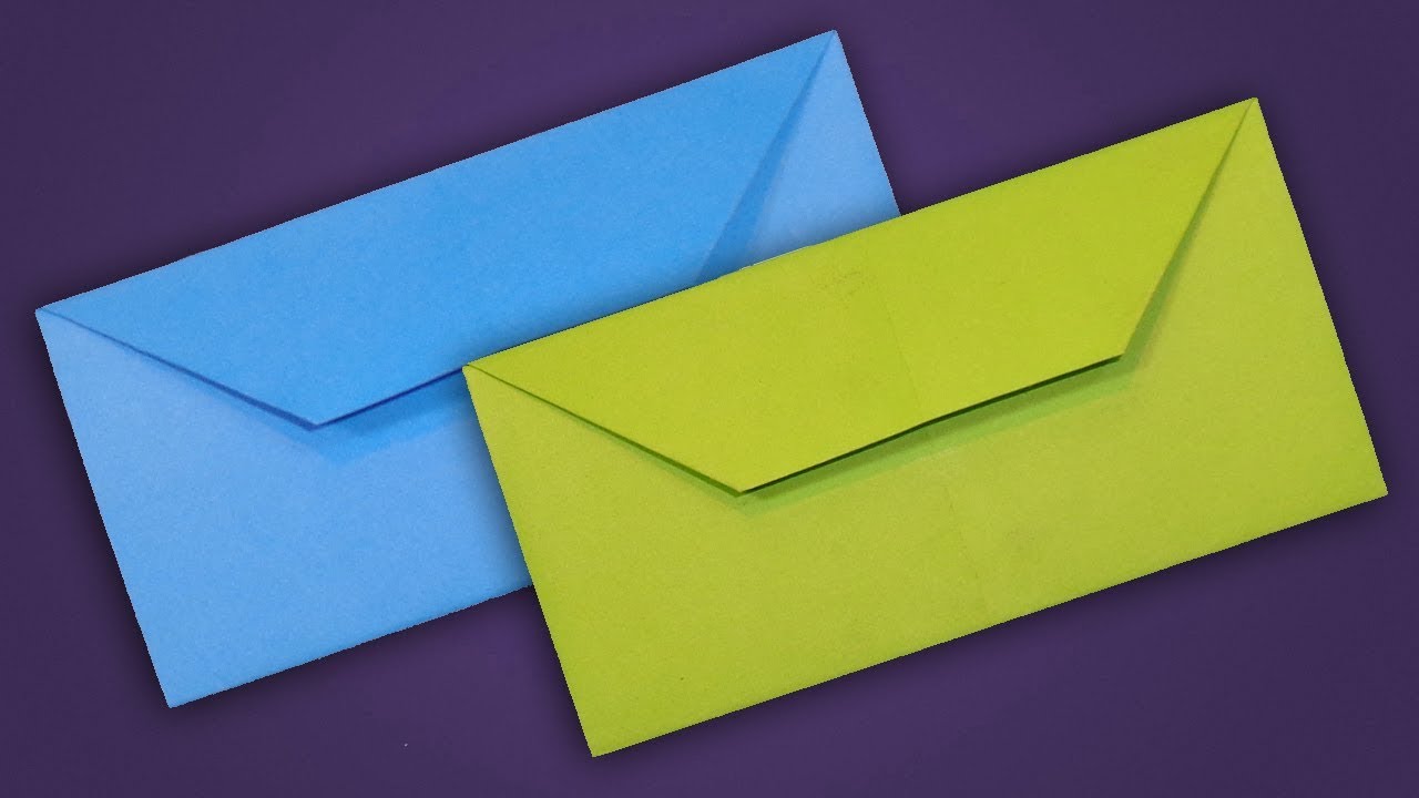 How To Make An Envelope Out Of A4 Paper Step By Step - Reverasite