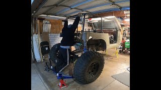 Super Sami Rear Coilover Install Suzuki Samurai Coil Spring Conversion Kit
