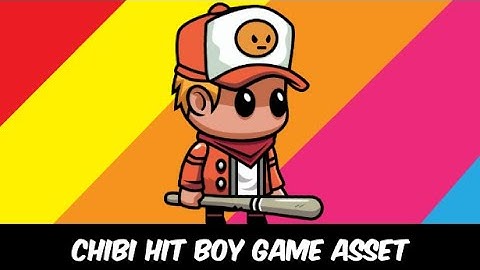 CHIBI HITBOY GAME ASSET SPRITES ANIMATION PREVIEW