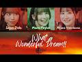 What a Wonderful Dream!!- CatChu! Ver.- [FULL] (ROM/ENG/KAN) [LYRICS + COLOR CODED] Love Live!