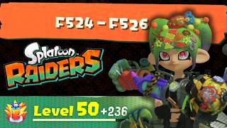 Level 312 Primo Butane Blaster — Floor 524+ Bottomless Buffet — Power Tank Build Splatoon Raiders