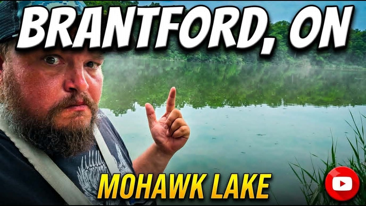 Fishing at Mohawk Lake, Brantford ON