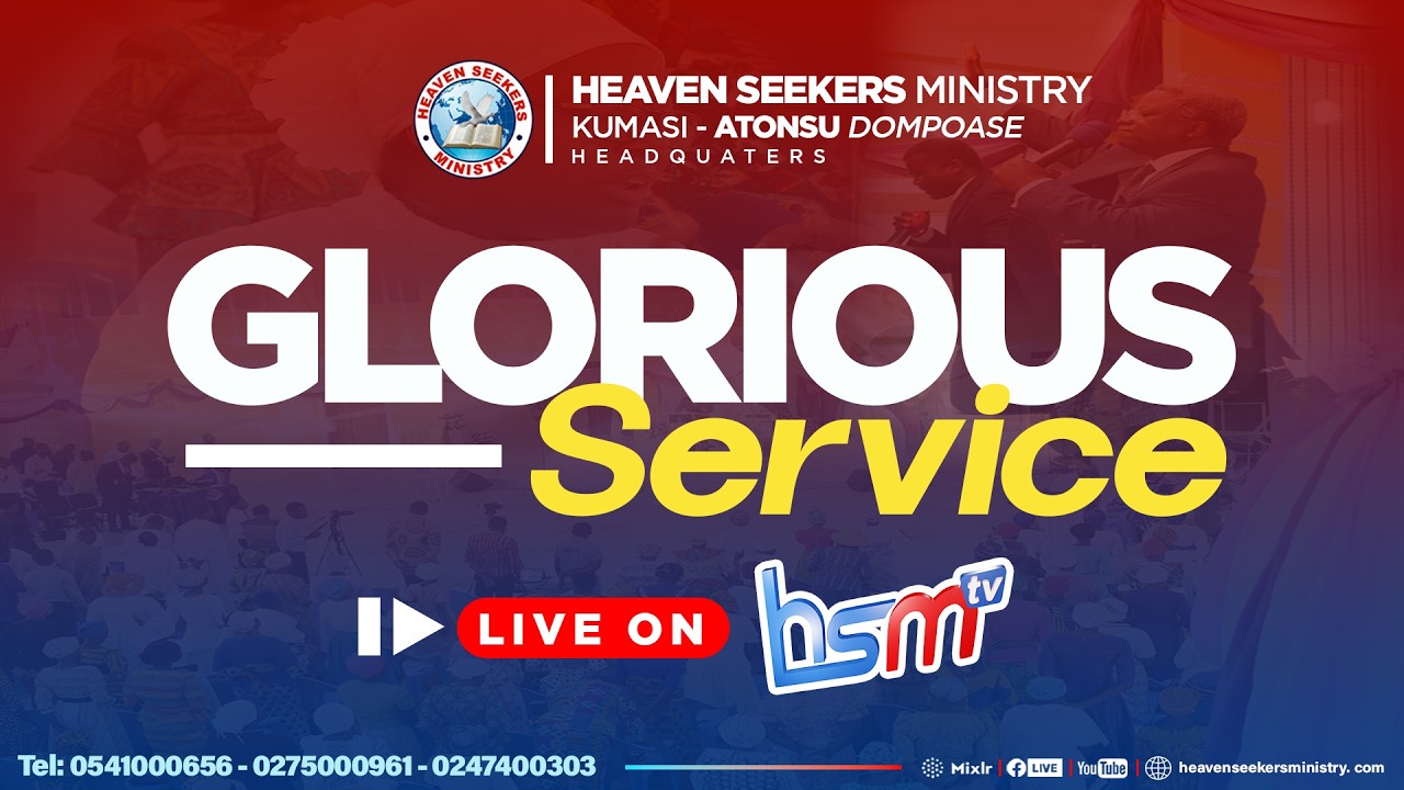 THE GLORIOUS SERVICE FROM THE LAND OF YAHWEH.          30/08/26