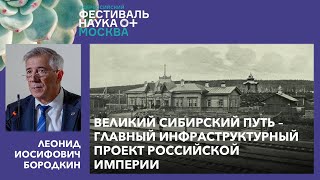 Л.И.Бородкин &quot;Великий Сибирский путь – главный инфраструктурный проект Российской империи&quot;