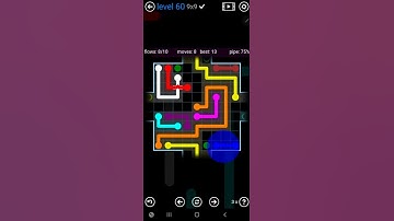 How To Solve Flow Free Party Pack Level 60 9x9 Warps Board Walk Through Solution Walkthrough