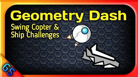 This is Weird- Geometry Dash Swing Copter & Ship Challenges