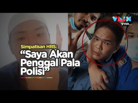 Pria Ini Ciut Usai Sesumbar Bakal Penggal Kepala Polisi