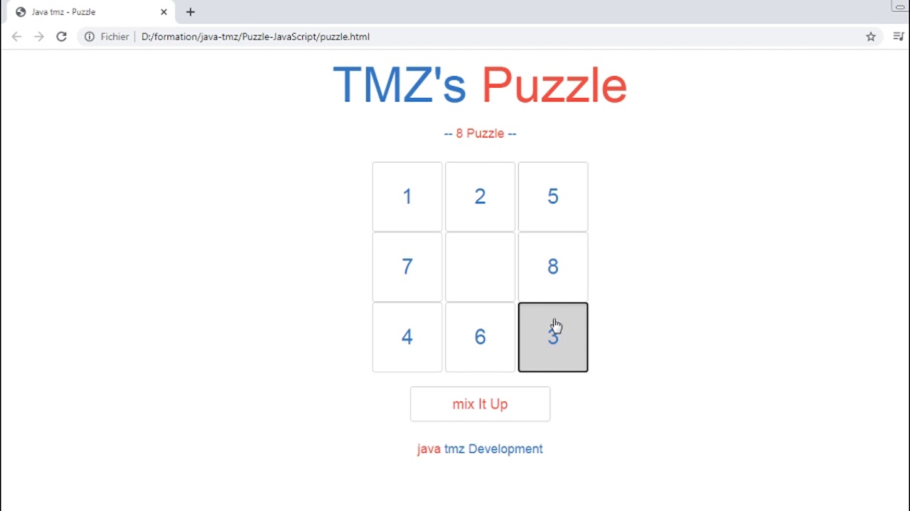 puzzle games in java source code