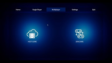 [UE4] Advanced Main Menu - Preview