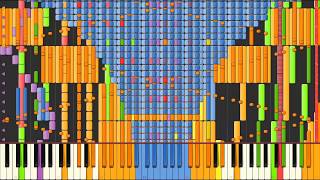 [Black MIDI] Synthesia – Shanghai Alice of Meiji 17 | 134,000 notes ~ MBMS