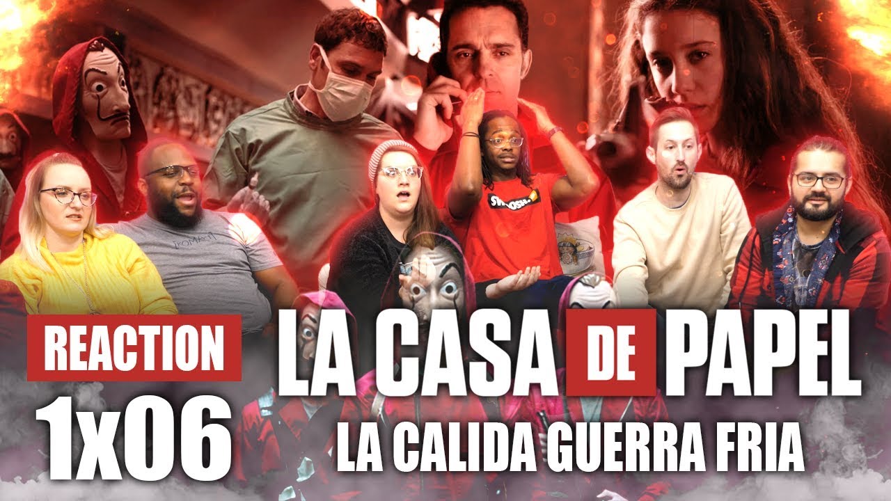 La Casa De Papel (Money Heist) - 1x6 La cálida Guerra Fría - Group Reaction