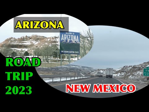 ROAD TRIP FROM GALLUP NEW MEXICO TO ARIZONA 2023 | USA ROAD TRIP@SevgiCetosVlogUSA