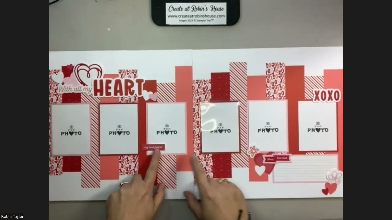 Love Story Scrap Workshop Assembly Tips