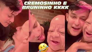 BRUNO DIFERENTE BEIJANDO A MULHERADA DA MANSÃO MAROMBA KKK 