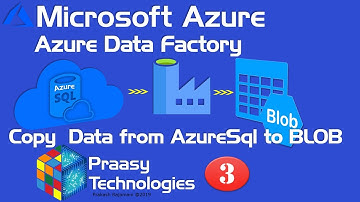 Azure Data Factory | Copy Data from AzureSQL to BLOB | Pipeline | #adf #prakashrajamani