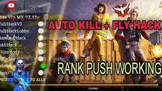 ELITE VIP HACK ELITE VIP MAX V2 12+MOD MENU FREE FIRE MAX AUTO HEADSHOT HACK+FLY HACK  #freefire