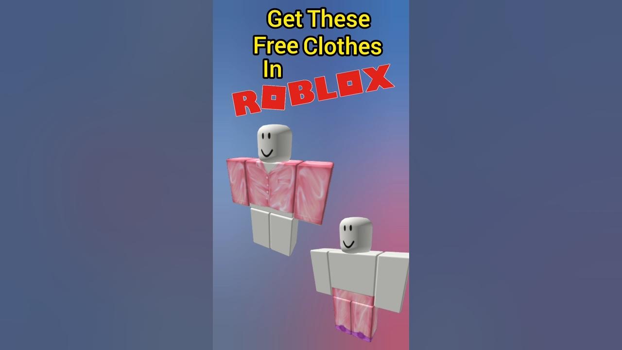 Get these FREE clothes in roblox roblox robloxgamer robloxnews YouTube