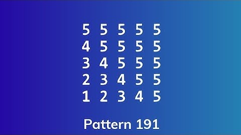 Normal pattern tutorial video in C programming tutorial ll 💯🧠#coding #short #youtubeshorts