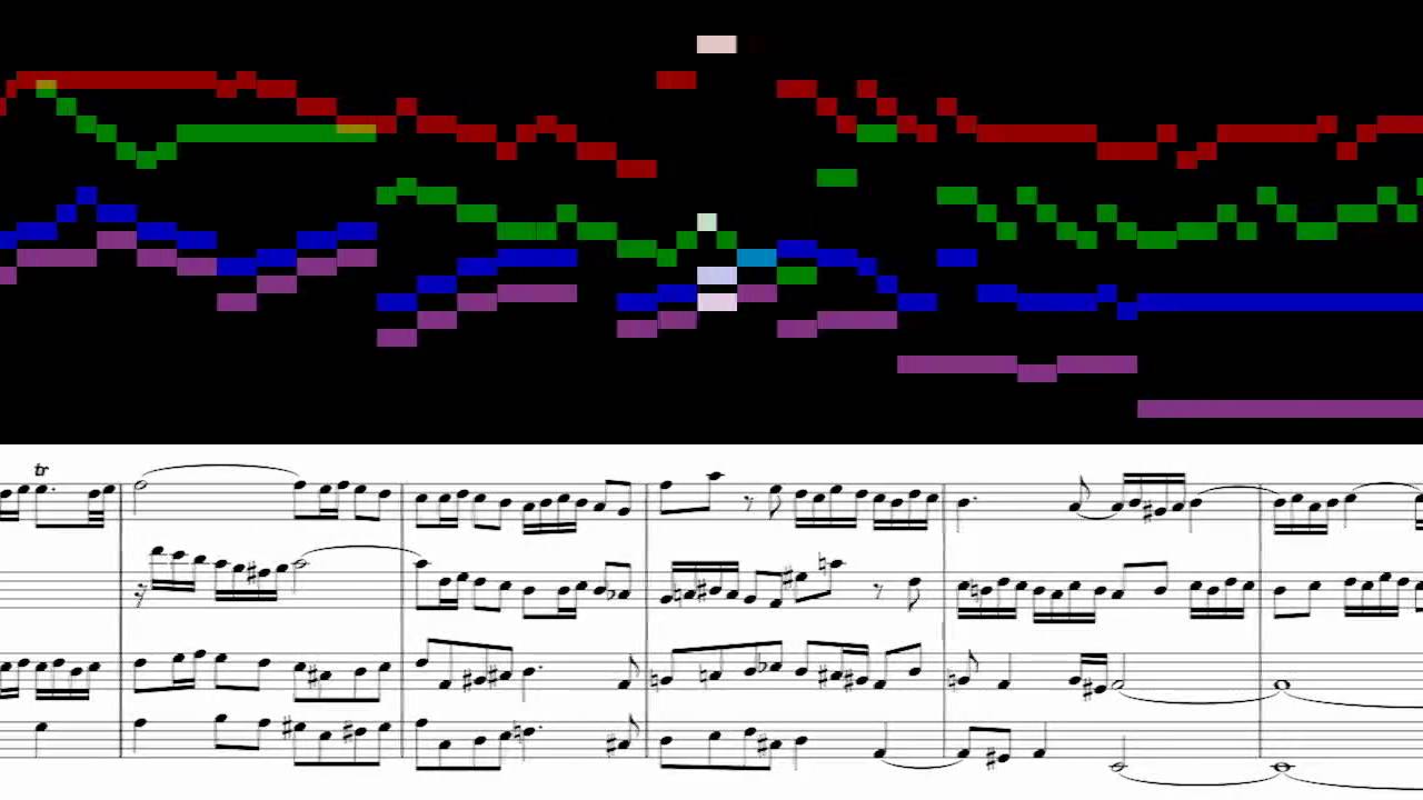 Bach, Fugue in A minor, WTC I, BWV 865