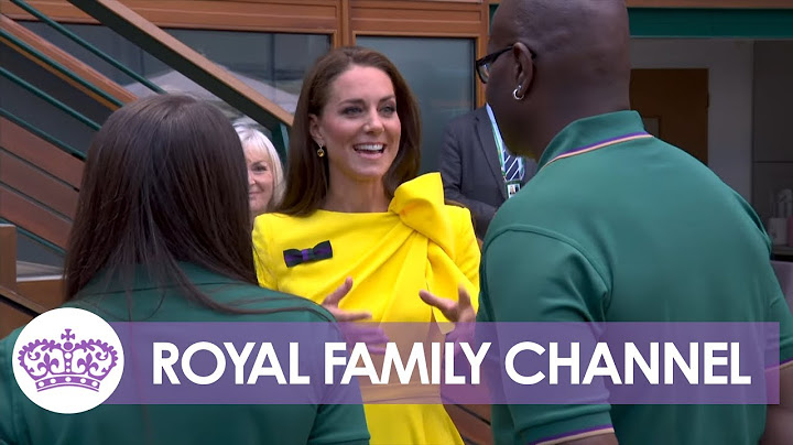 Kate Shines Bright as She Arrives at Wimbledon