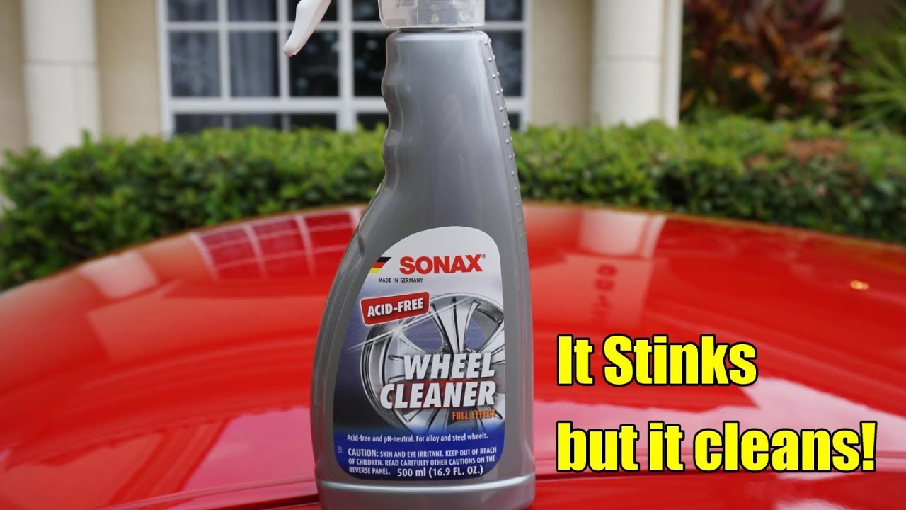 Sonax Wheel Cleaner Full Effect Review on my Nissan GTR. YouTube