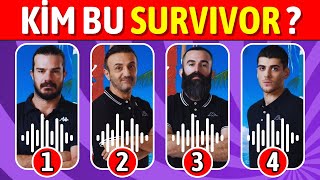 Bil Bakalım Kim ? Survivor All Star 2024 Yarışmacılarını Sesinden Tahmin Et 