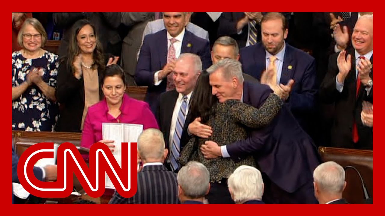 See the moment Rep. Kevin McCarthy was elected House speaker