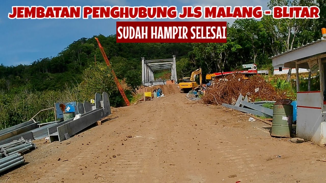 Renovasi jembatan JLS Malang - Blitar hampir selesai